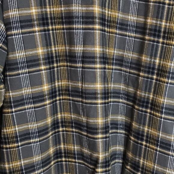Dickies mens flannel button down long sleeve cotton shirt size large - Picture 11 of 11